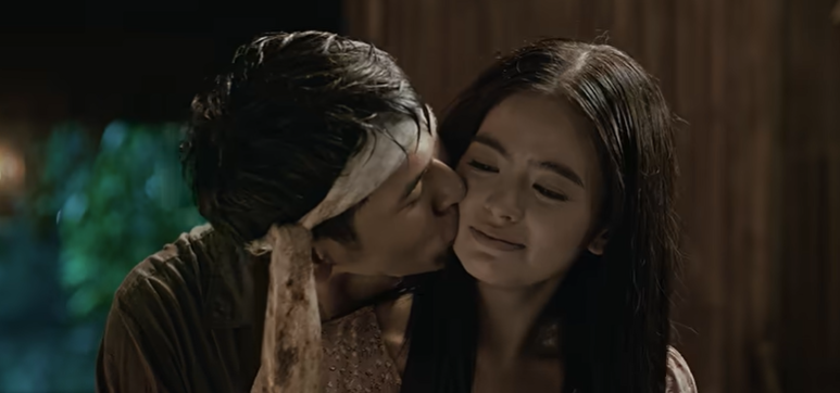 Wilbert Ross and Bea Binene in a scene from Pee Mak PH. Image courtesy of Viva Films.