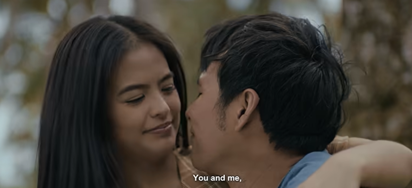 Bea Binene and Wilbert Ross in a scene from Pee Mak PH. Image from Viva Films.