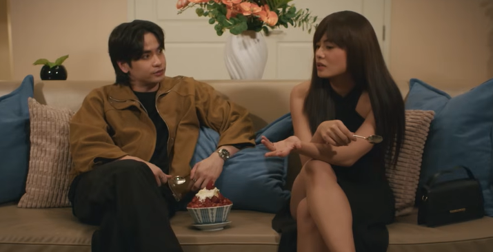 Jairus Aquino and Nicole Omillo star in Our Yesterday's Escape. Image from Studio Viva.